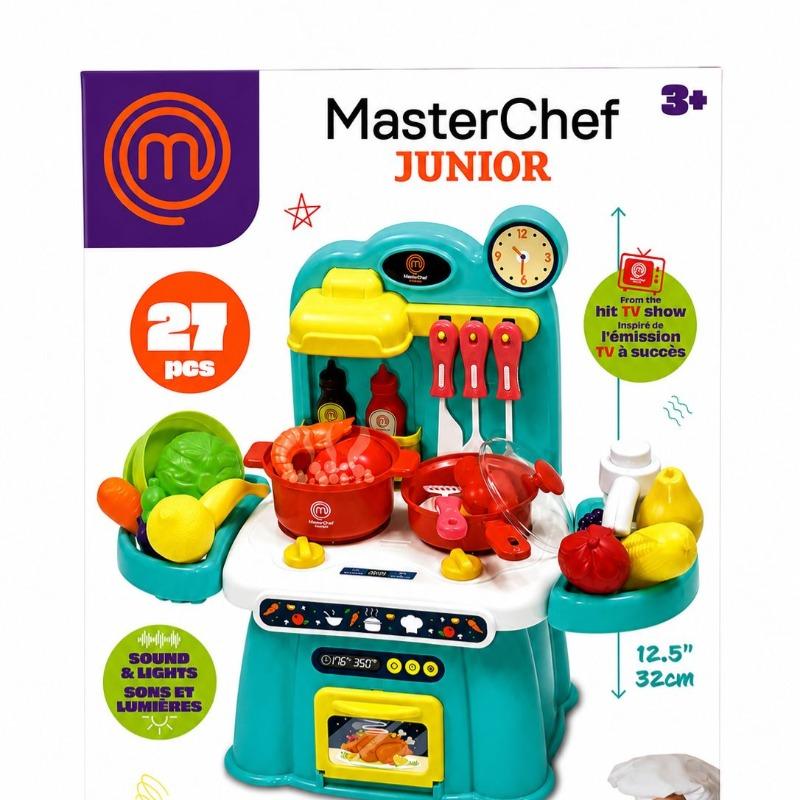 MasterChef Jr. Electronic Play Kitchen with 28 Accessories