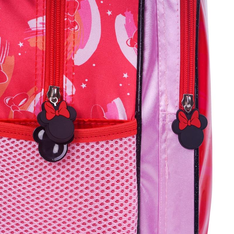 Disney Minnie Mouse 3-in-1 Trolley School Set 16" - Red