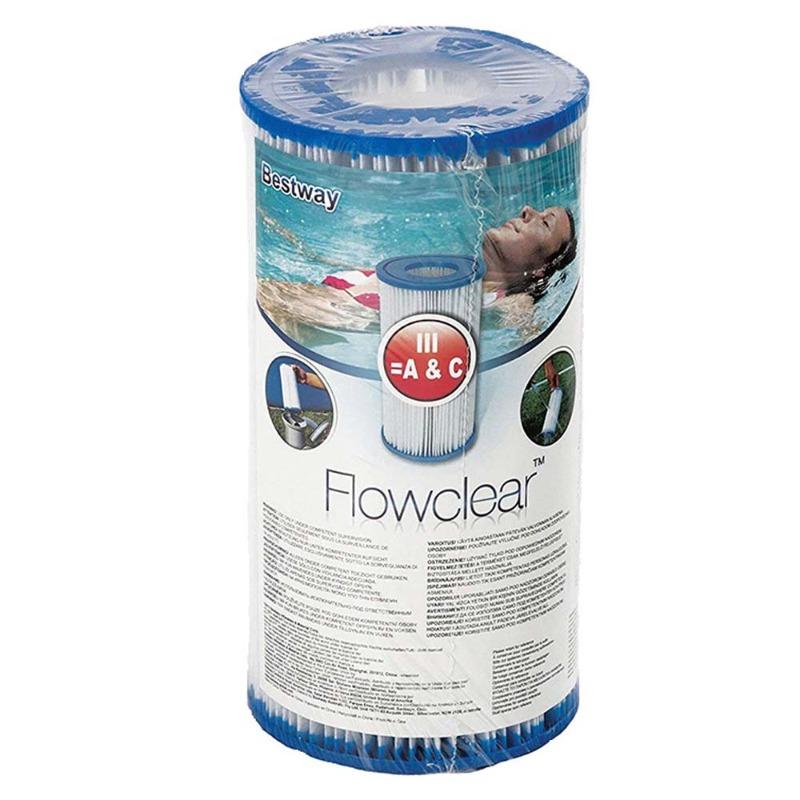 Bestway - Flowclear Filter Cartridge III - Blue & White
