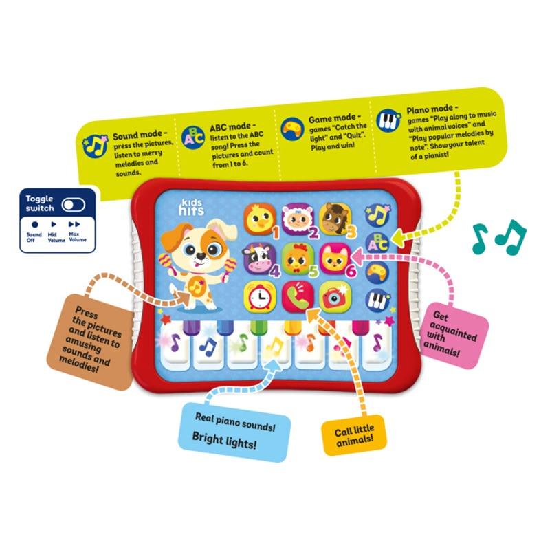 Kids Hits Hit Pad with Lights Music Fun