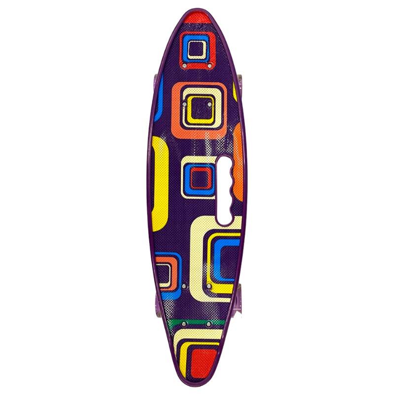 Infinity Skateboard Mix Color Wheel With Light - Multishapes