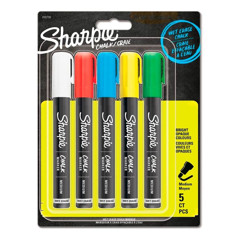 شاربي - مجموعة اقلام متنوعة الالوان - 5 قطعة