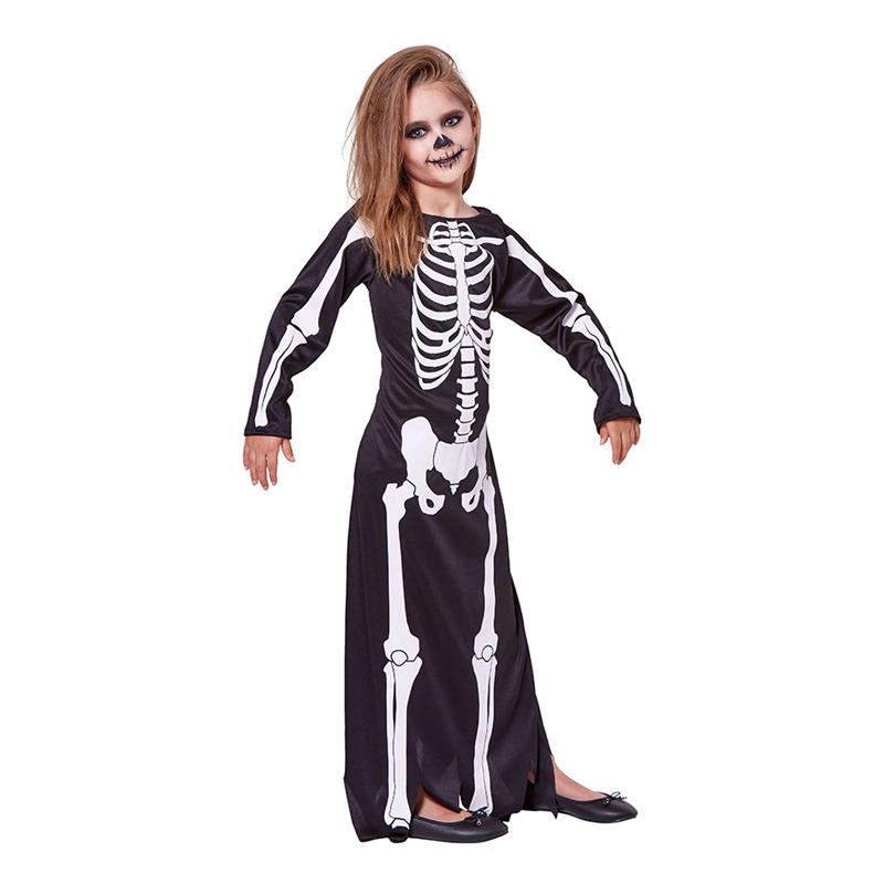 Mad Toys Skeleton Dress Kids Halloween Costume - Medium