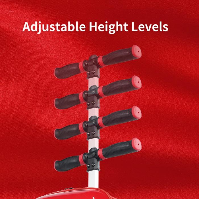 Ferrari Luggage Foldable Scooter - Red