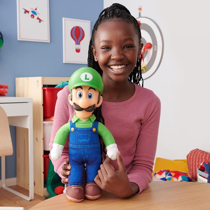 Nintendo Super Mario Movie Roto Plush Luigi 30 cm