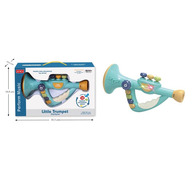 لعبة البوق الموسيقى - لون أزرق