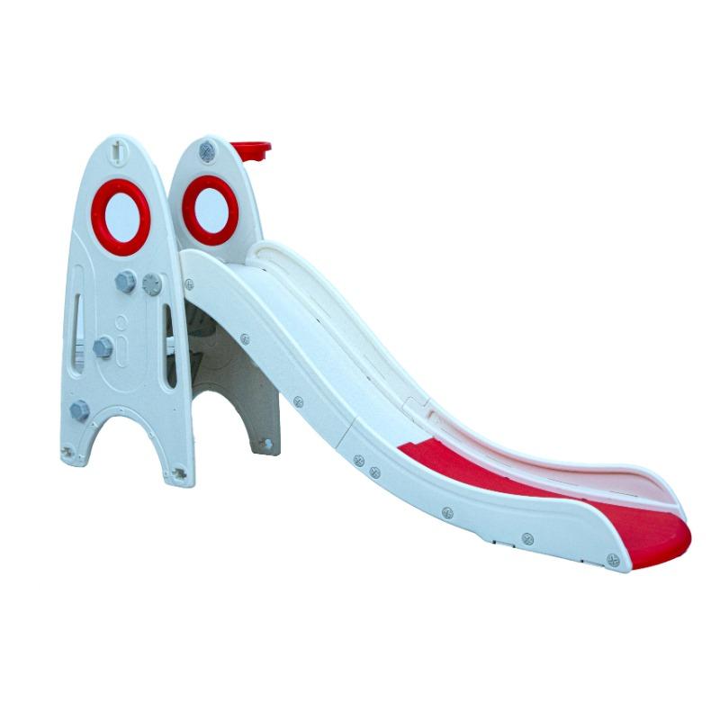 Little Toddler Medium Size Slide With Basketball Hoop