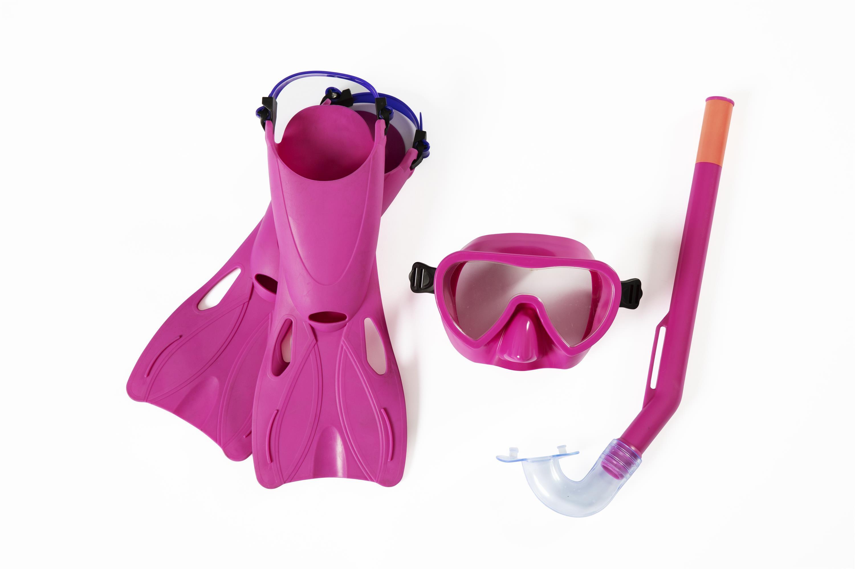 Bestway Hydro-Swim Lil' Flapper Snorkel Set - Purple