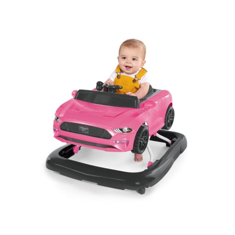 Bright Starts Ford Mustang Baby Walker - Pink
