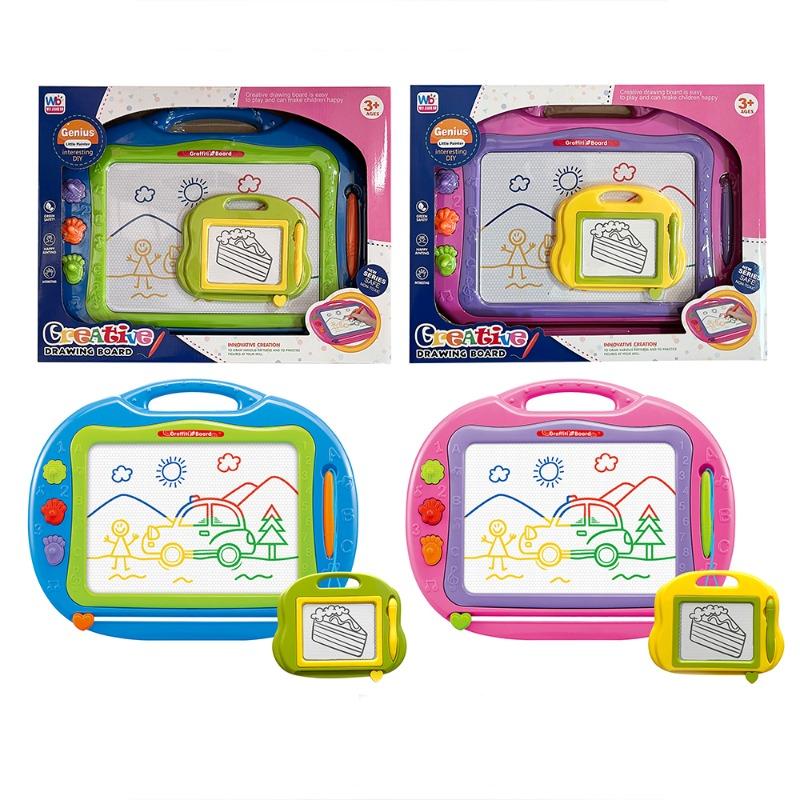 لوحة الرسم 2 في 1 - لونان مختلفان