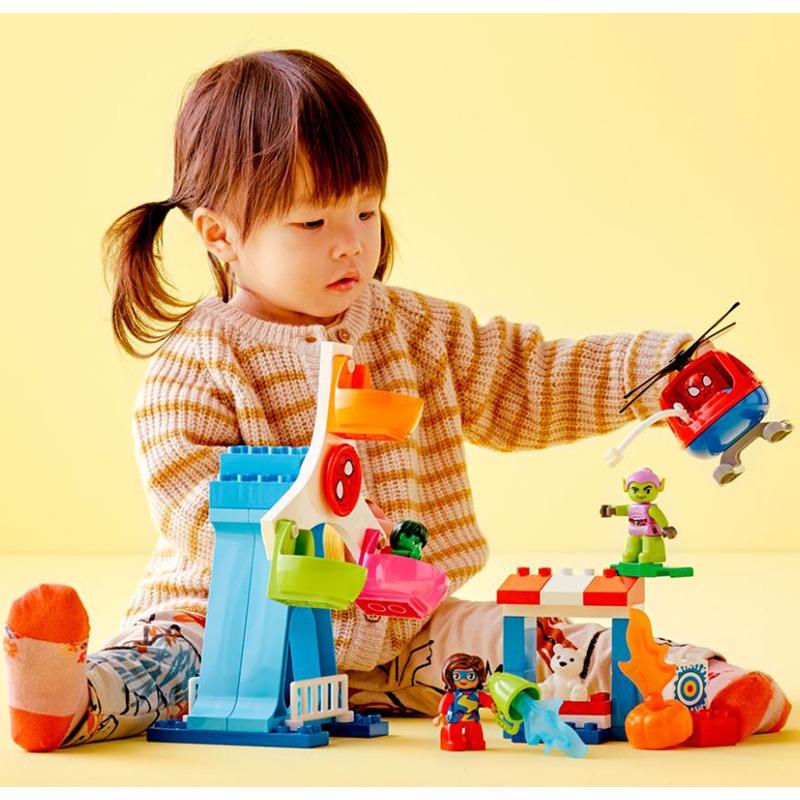 ليجو دوبلو - مجموعة بناء مغامرة سبايدرمان آند فريندز