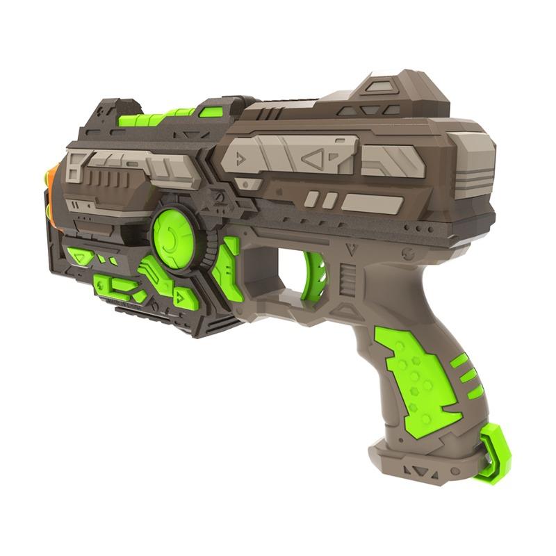 هيب شوت - بندقية محورية + 6 طلقات اسفنجية