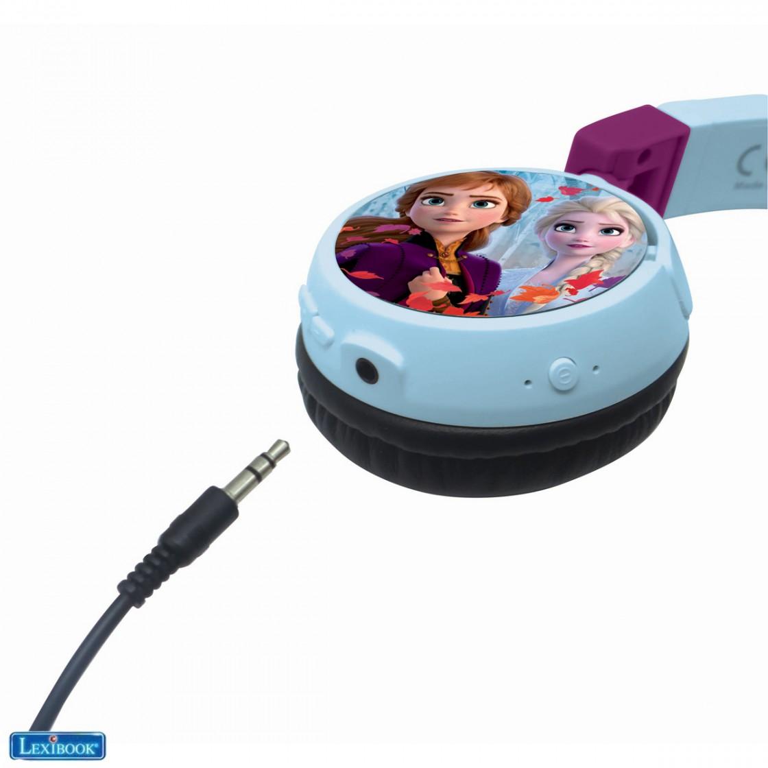 Lexibook - Disney Frozen Stereo Headphone Bluetooth (wireless) and wired