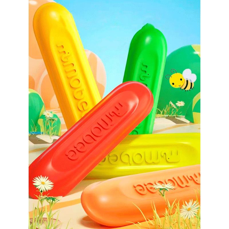 مجموعة أقلام تلوين شمعية شكل البسكويت 36 لون