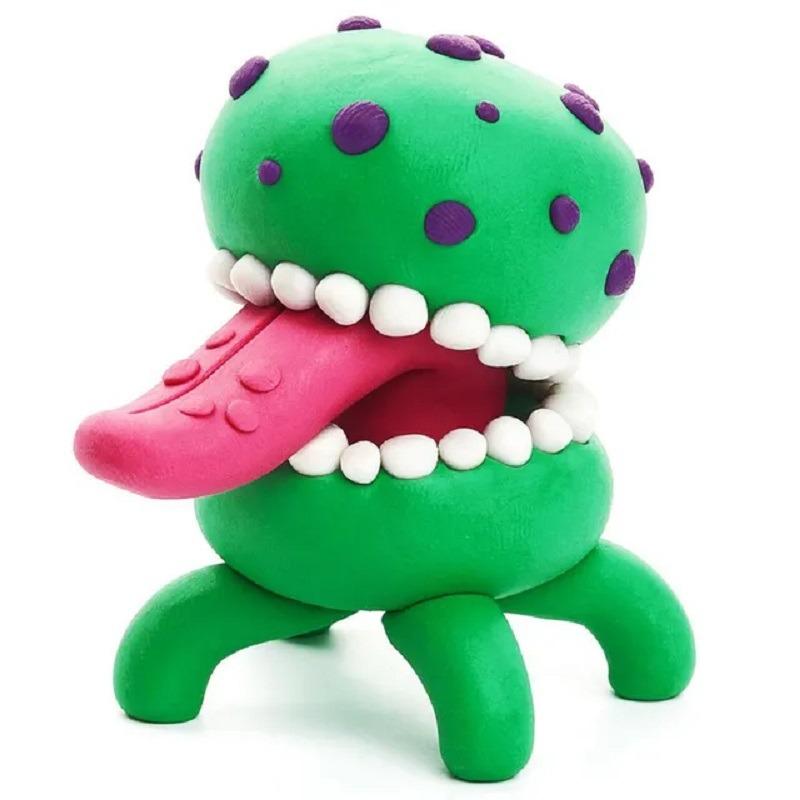 Hey Clay DIY Aliens Plastic Modelling Air Dry Clay Kit - 6pcs