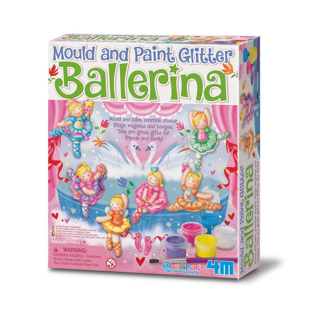 Mould And Paint Glitter Ballerina