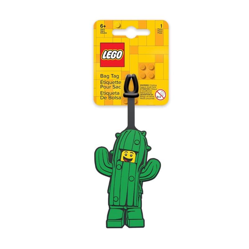 Lego Bag Tag Cactus Boy For Kids