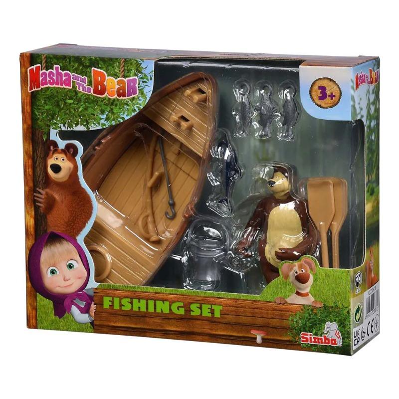 Masha And The Bear Boat Fishing Playset