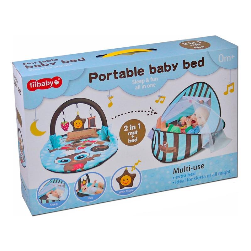 Tiibaby 2in1 Portable Baby Bed