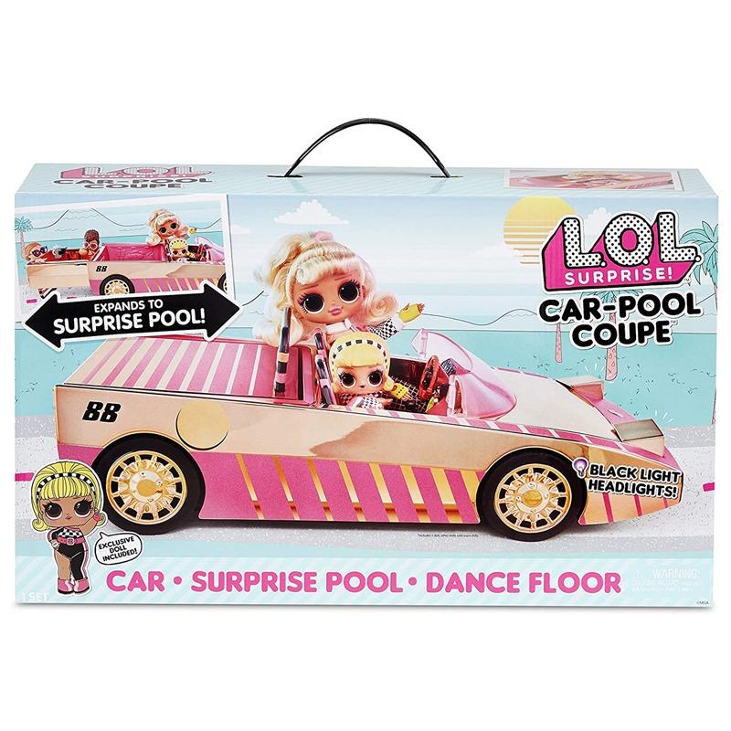 L.O.L. Surprise Car Pool Coupe With Exclusive Doll