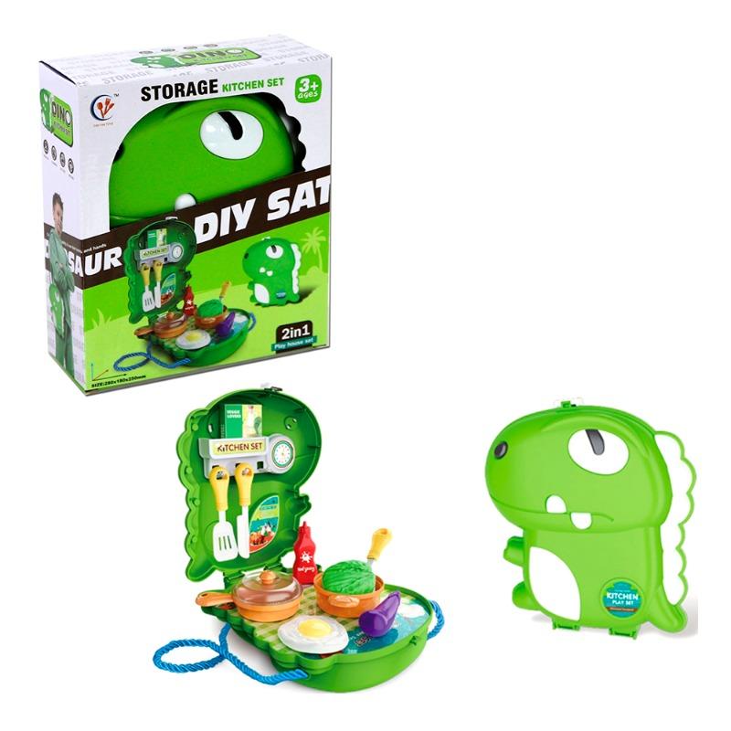 مجموعة لعب حقيبة المطبخ