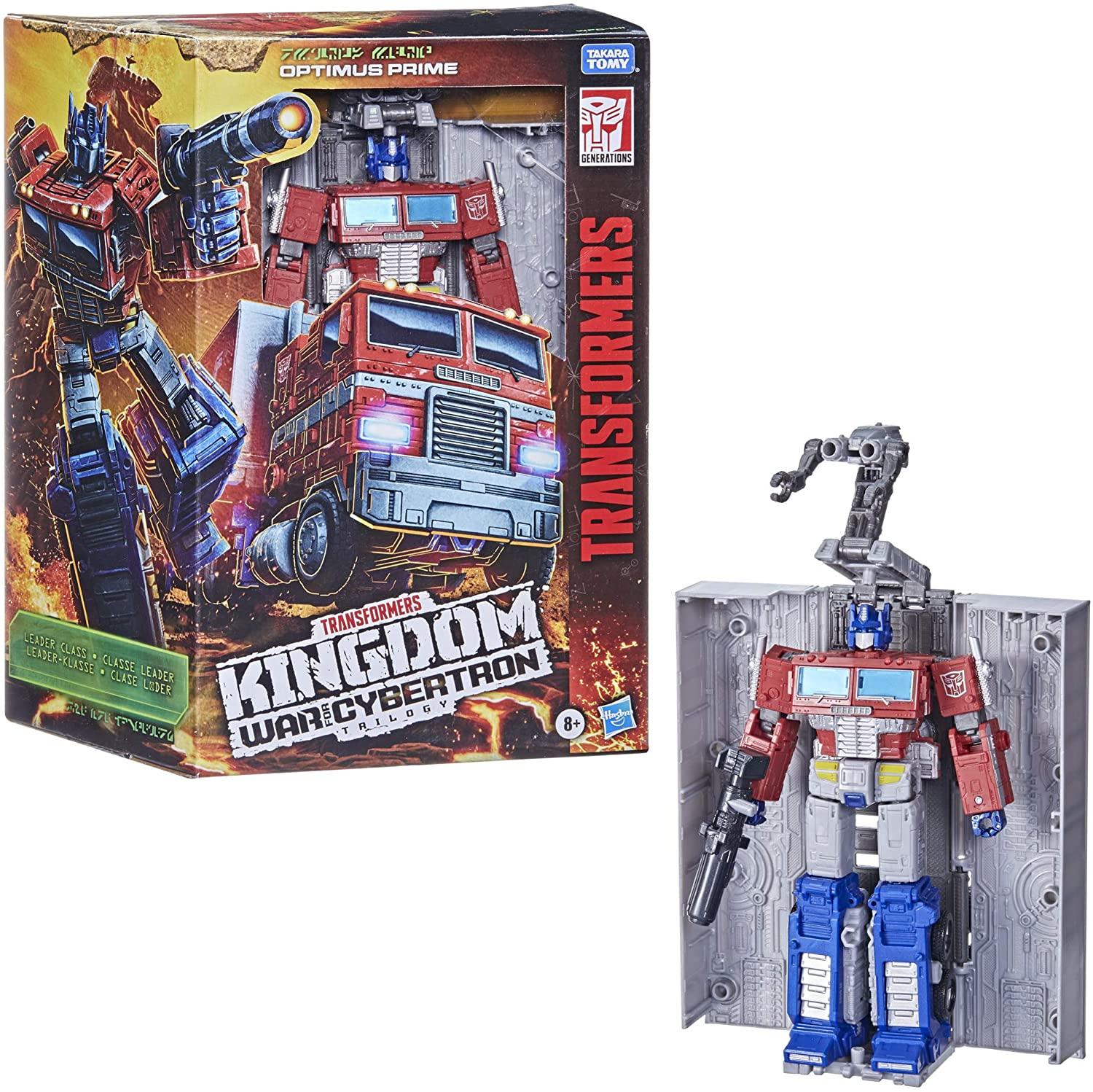Transformers War For Cybertron Kingdom Leader Optimus Prime Figure