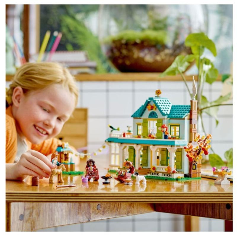 LEGO Friends Autumns House Building Toy Set - 853 Pcs 41730