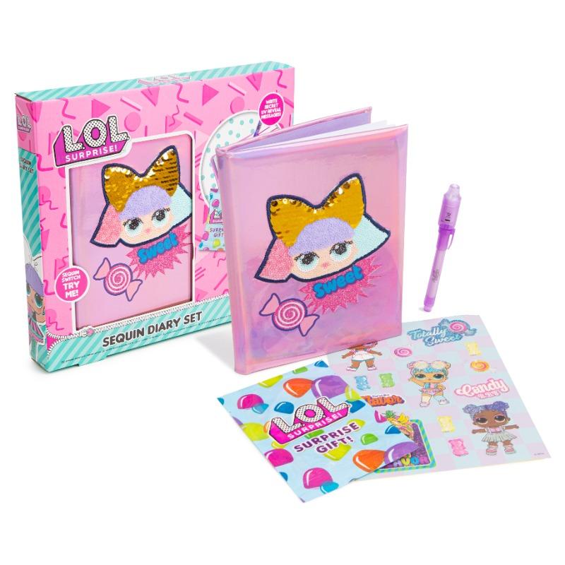 L.O.L. Sequin Diary Set