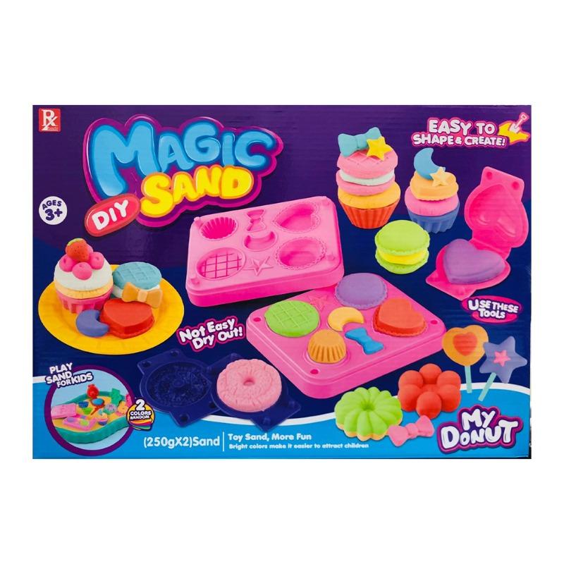 Magic Sand Diy My Donut Play Set
