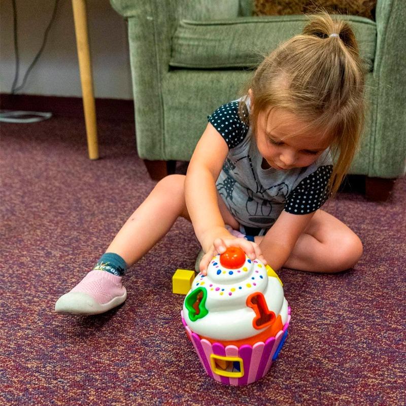 The Learning Journey Early Learning Cupcake Shape Sorter