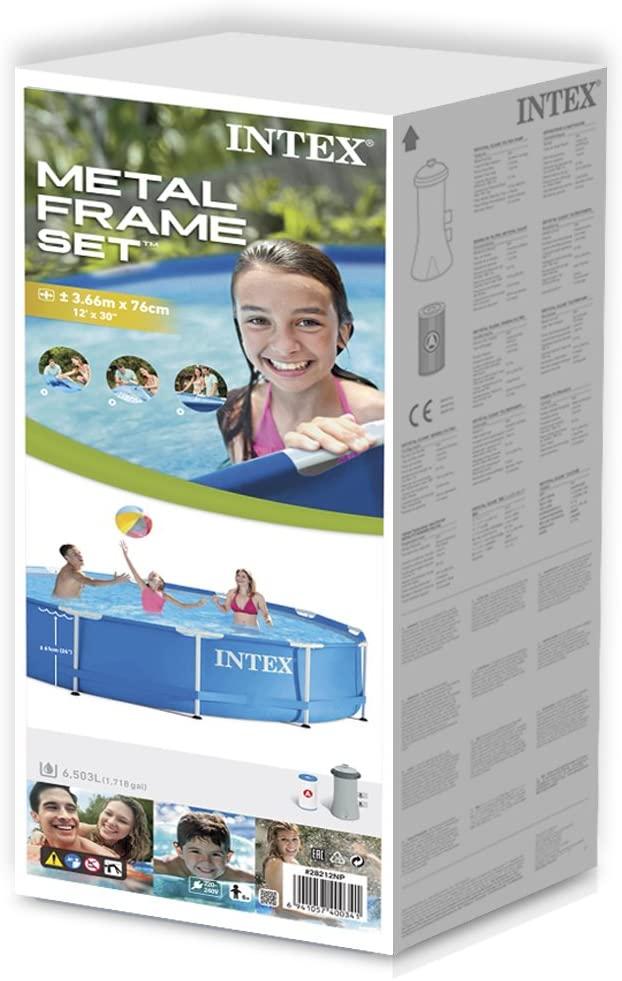 Intex - Metal Frame Pool with Filter Pump