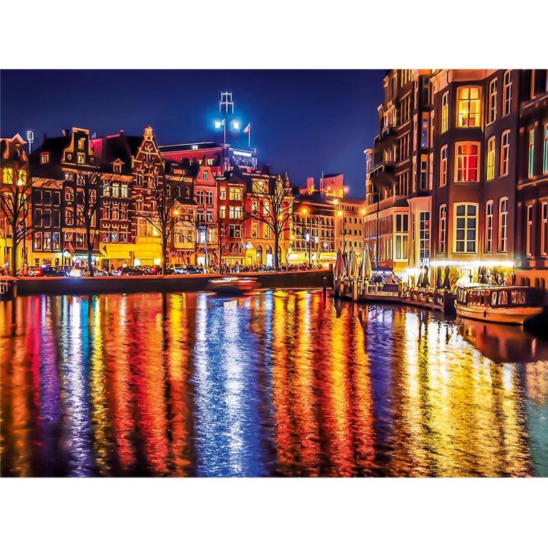 Clementoni High Quality Collection-Amsterdam-500 Pieces