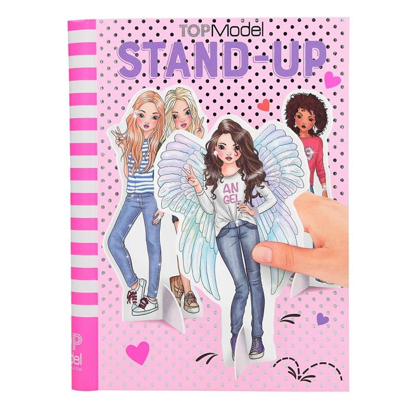 TopModel Stand Up Colouring Book