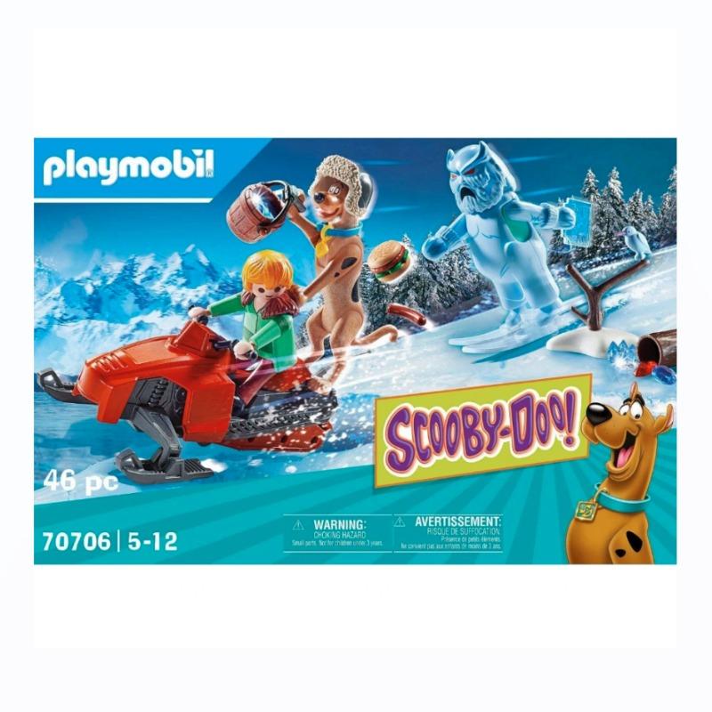 Playmobil - Scooby-doo Adventure With Snow Ghost