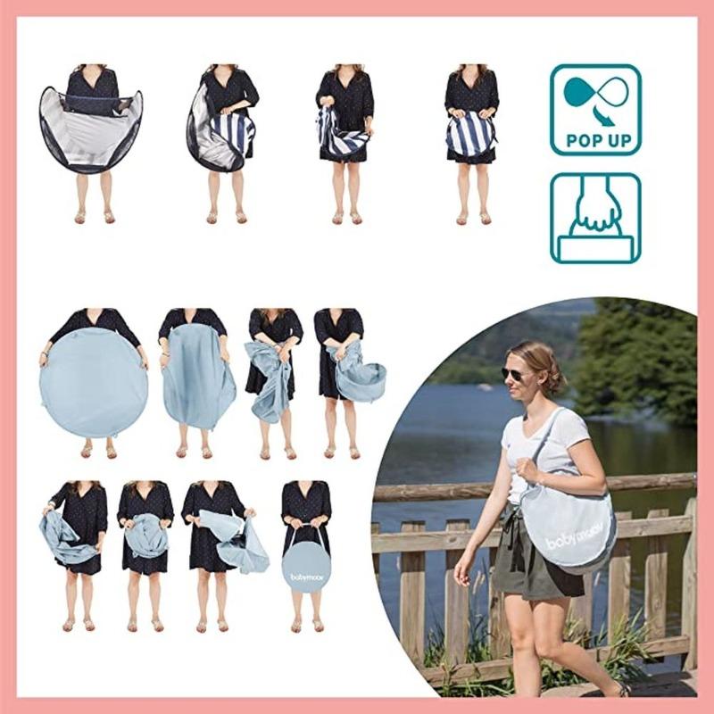 Babymoov Aquani Anti UV Tent And Paddling Pool Mariniere