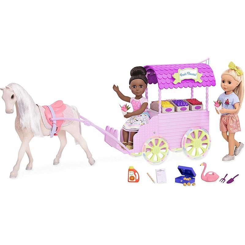 Glitter Girls Fresh Flower Carriage