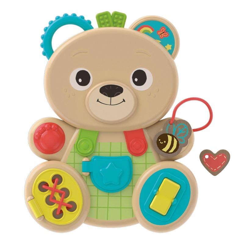 Clementoni Montessori Bear Sensory Board