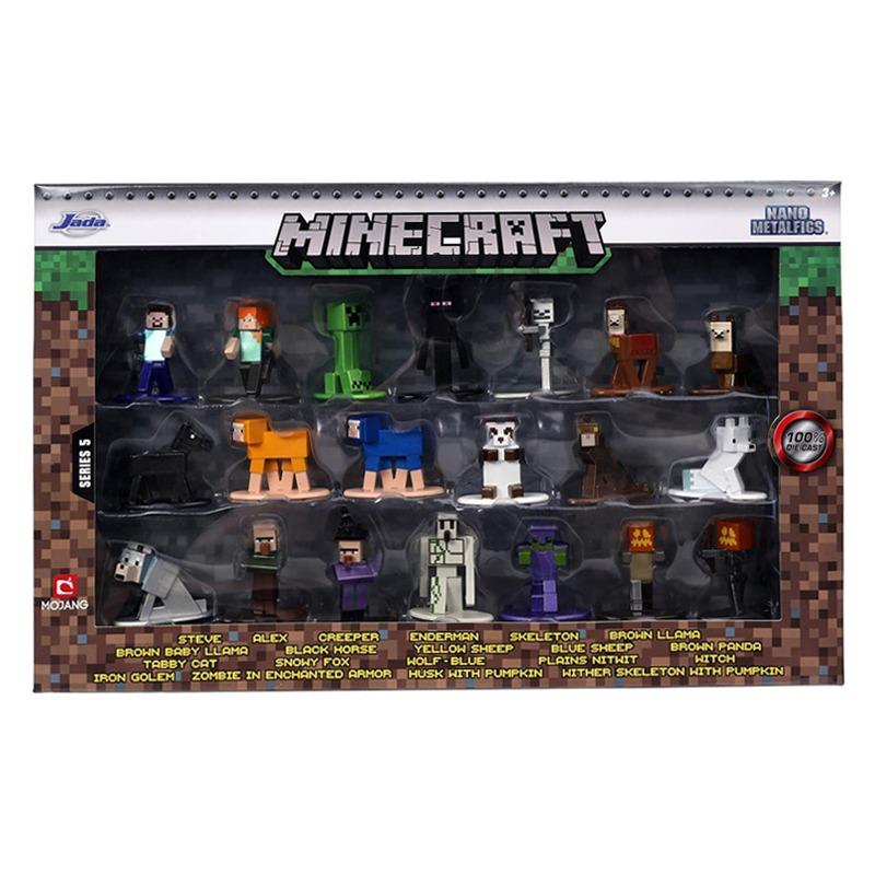 جادا - مجموعة شخصيات نانو ماين كرافت 20 قطعة