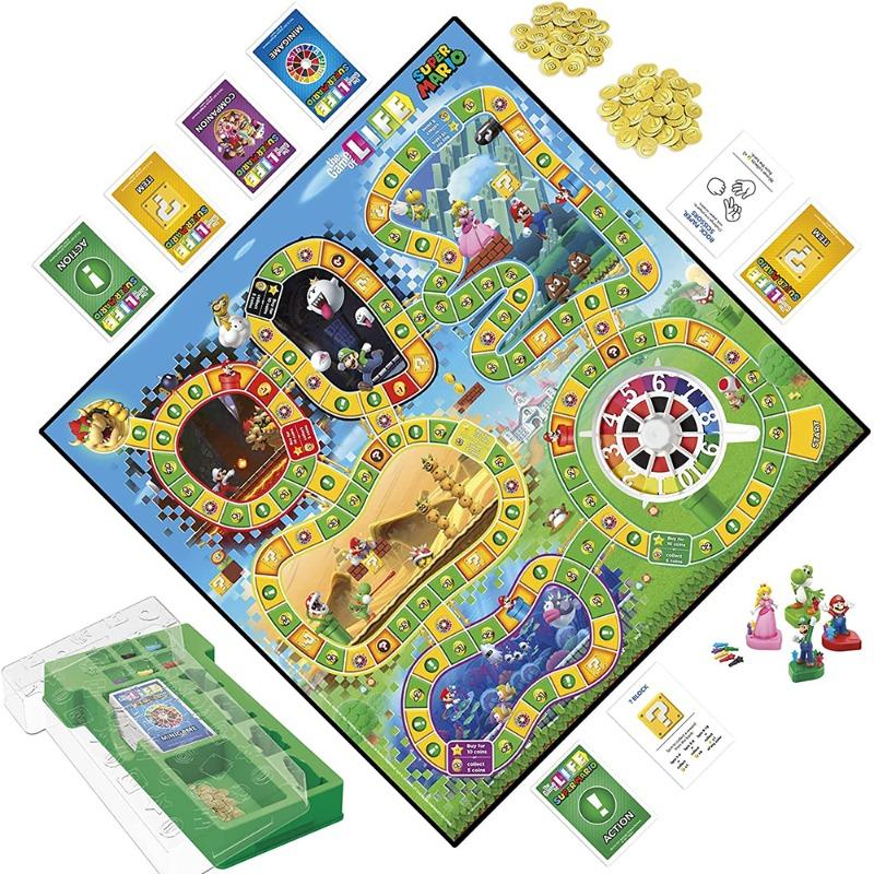 The Game Of Life Super Mario Edition Board Game
