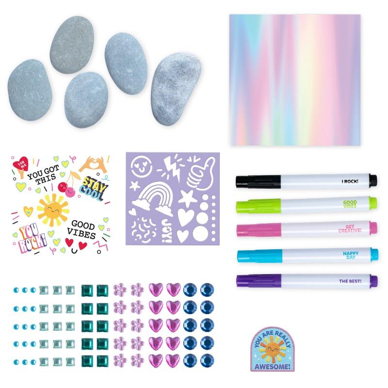 Hinkler Mindful Creativity Positivity Rock Art Kit