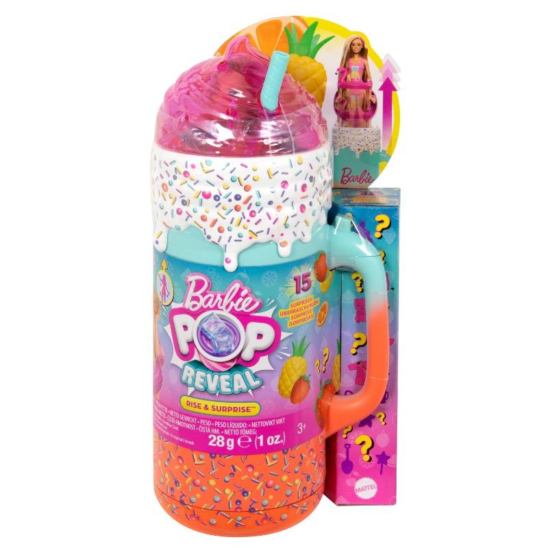 Barbie Pop Reveal Rise & Surprise Doll Scented Doll with 15+ Surprises