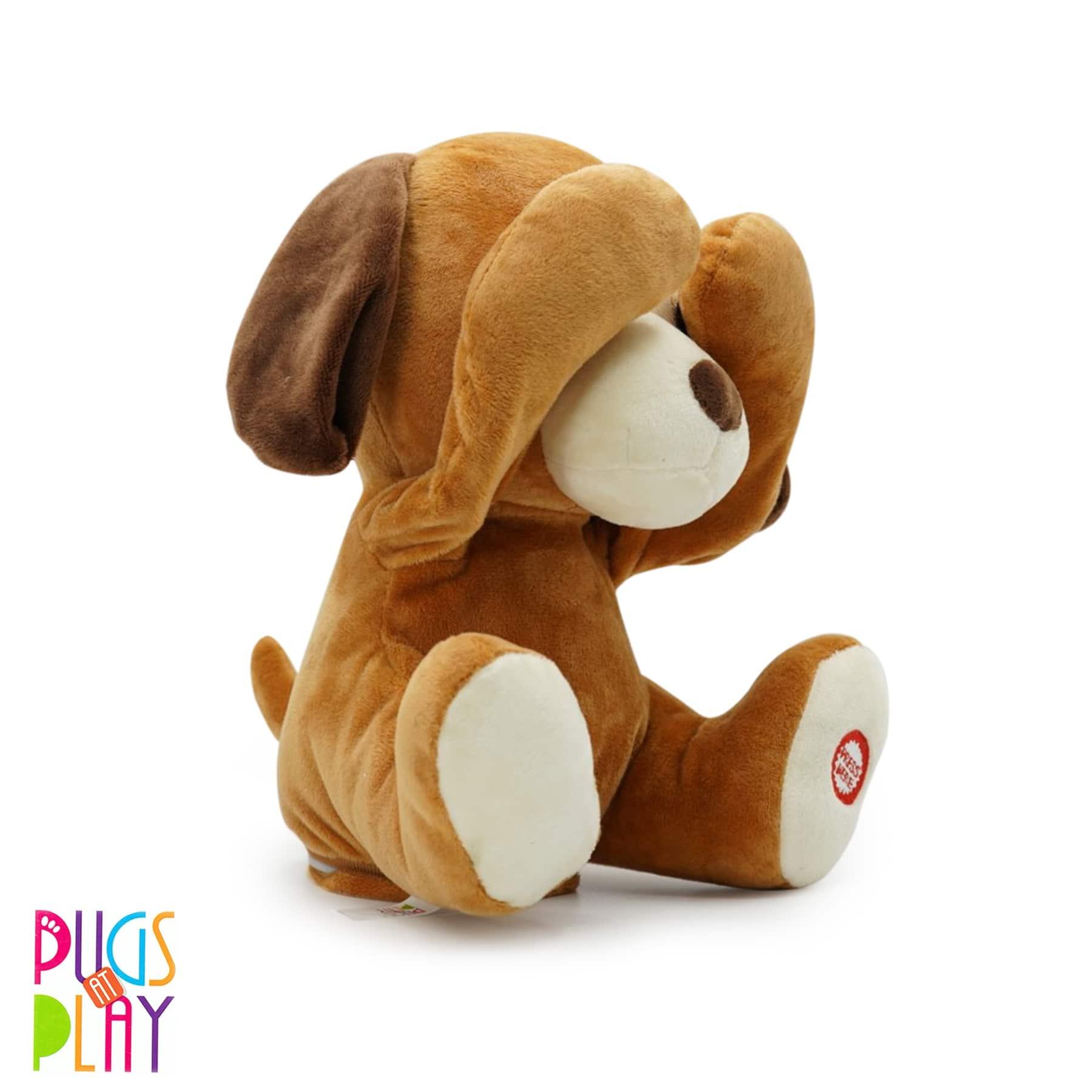 Pugs at Play Peek-a-Boo Dash the Dog Toy