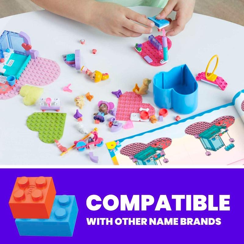 Mega Bloks Barbie Color Reveal Train 'n Wash Pets