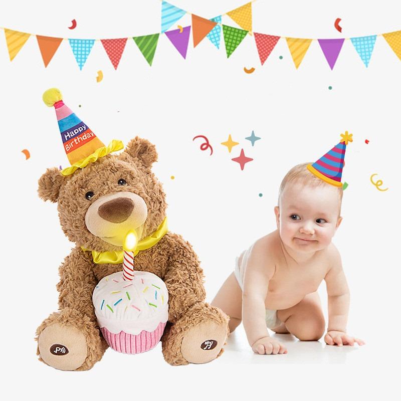 لعبة الدب بيرثدي القطيفة