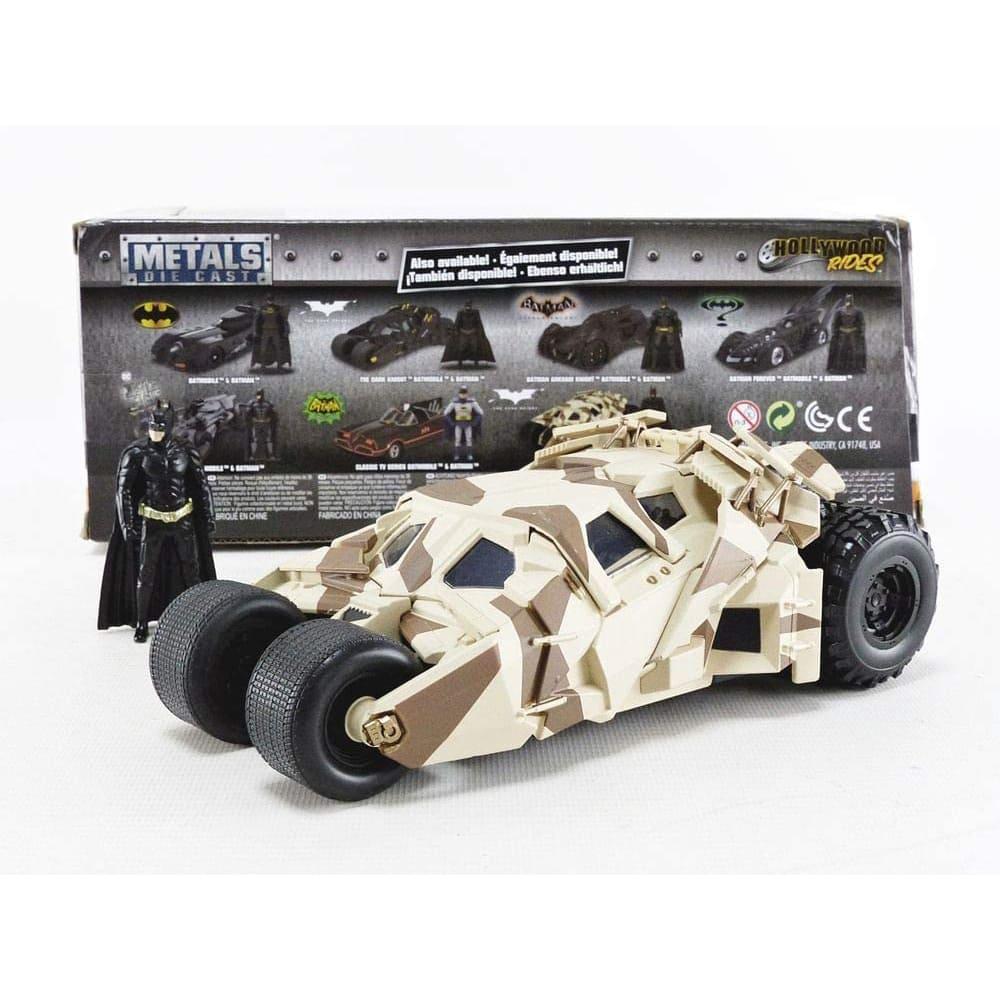 The Dark Knight Batmobile Die-cast Vehicle with Batman Figure
