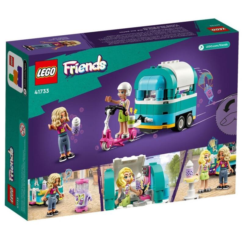 LEGO Friends Mobile Bubble Tea Shop Building Toy Set - 109 Pcs