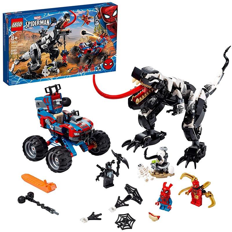 Lego Marvel Spider Man Venomosaurus Ambush