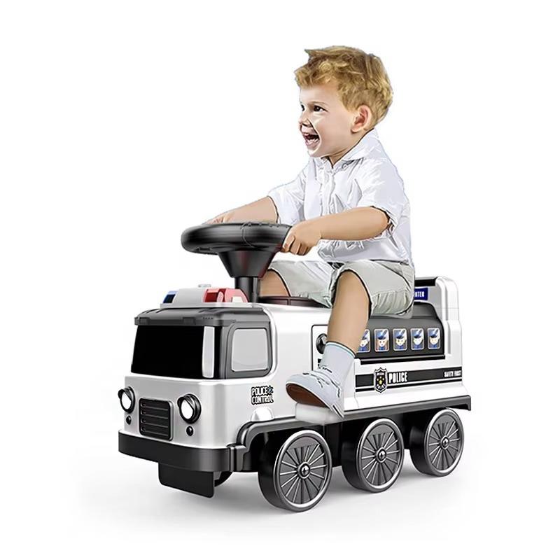 ديربونج - سيارة ركوب الشرطة الكهربائية مع مسار 2 في 1
