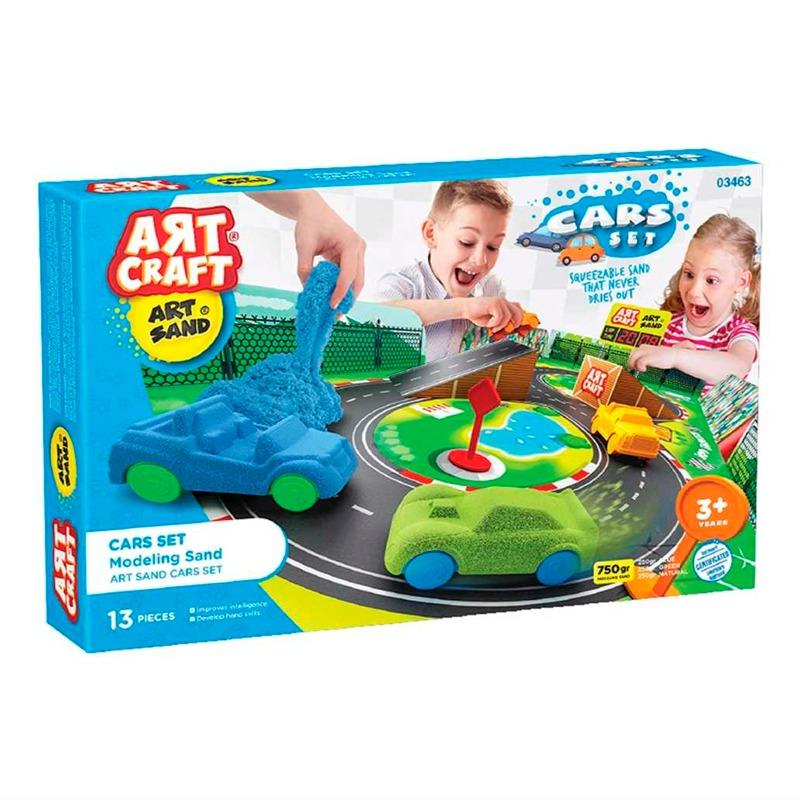 Cars Set Modelling Sand 750 GR