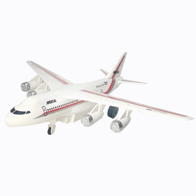 طائرة موكا دريم لاين 787 بجهاز تحكم عن بعد لون أبيض